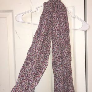 Floral scarf